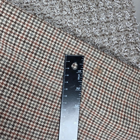 Vintage 60s Pendleton Board Shirt Wool Houndstooth Flannel Button Up Men's Large - Picture 11 of 14